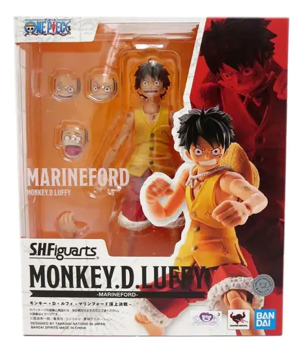 Figura Bandai Sh Figuarts Monkey D Luffy - Marineford - Imagen 2