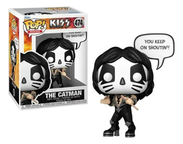 Funko Pop Kiss The Catman Rock And Roll All Nite Sayings 474 - Imagen 3