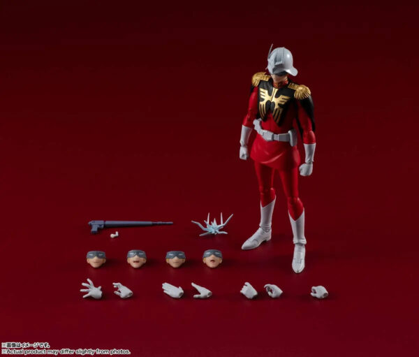 Figura De Acción Char Aznable De Bandai S.h. Figuarts - Imagen 2