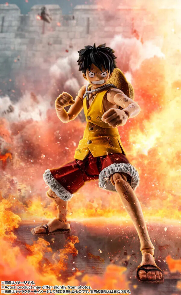 S.h. Figuarts Monkey D. Luffy -marineford Ver - Imagen 11