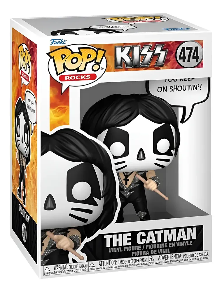 888064-MLM96884273508_112025 The Catman 474 Kiss Funko Pop - Imagen 1