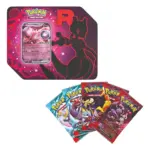 Pokemon Tcg Lata Equipo Rocket En Español - Mewtwo