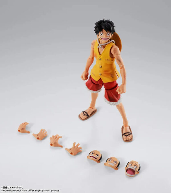 S.h. Figuarts Monkey D. Luffy -marineford Ver - Imagen 10