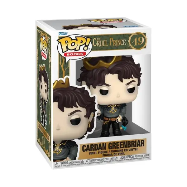 FUNKO THE CRUEL PRINCE CARDAN GREENBRIAR POP 49 - Imagen 2
