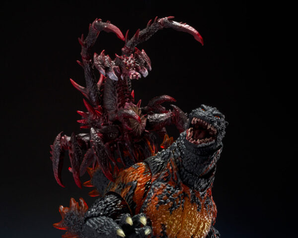SH MONSTERARTS GODZILLA JUNIOR & DESTOROYAH EVOLUTION SET - Imagen 8