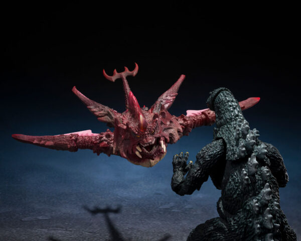 SH MONSTERARTS GODZILLA JUNIOR & DESTOROYAH EVOLUTION SET - Imagen 6