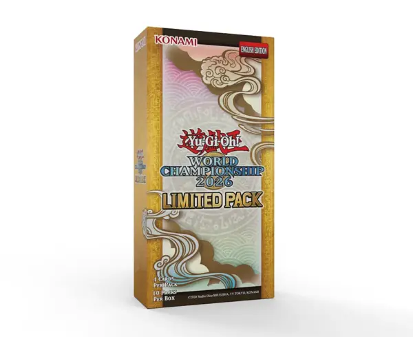 YU-GI-OH! WORLD CHAMPIONSHIP 2026 LIMITED PACK - Imagen 2