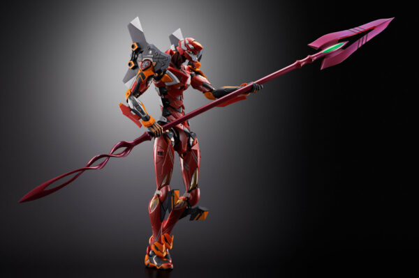 METAL BUILD EVA-02 PRODUCTION MODEL 30TH SPEAR OF CASSIUS - Imagen 2