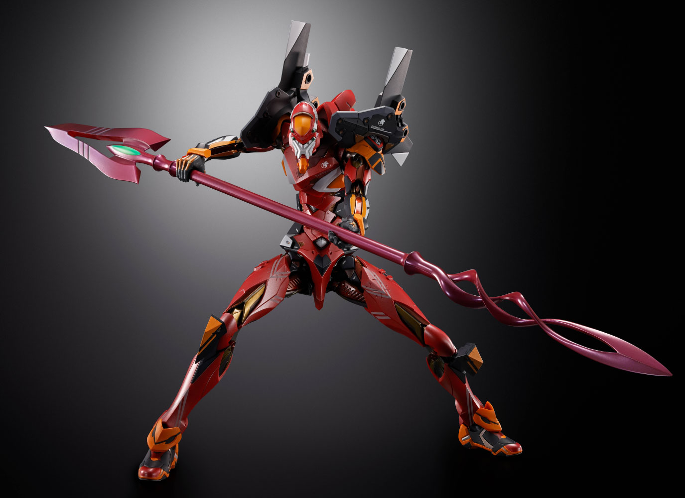 evangelion02_30th_04 METAL BUILD EVA-02 PRODUCTION MODEL 30TH SPEAR OF CASSIUS - Imagen 1