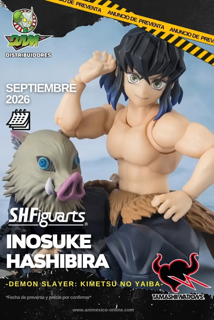 809633296_1098127062581852_5617318737400127699_n PREVENTA - INOSUKE HASHIBIRA - SH FIGUARTS - Imagen 1