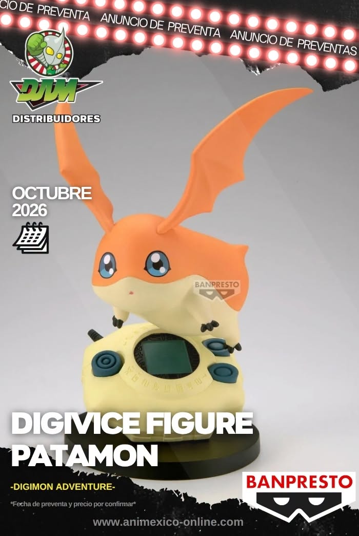 834238489_28352903537734460_3191204072774775083_n PREVENTA - PATAMON - BANPRESTO - Imagen 1