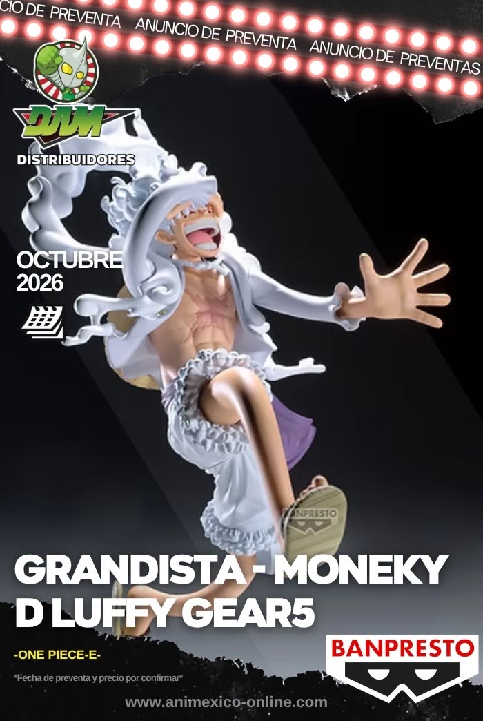 839524996_1098792946470034_5306235767733611549_n PREVENTA - MONKEY D LUFFY GEAR 5 - GRANDISTA - Imagen 1