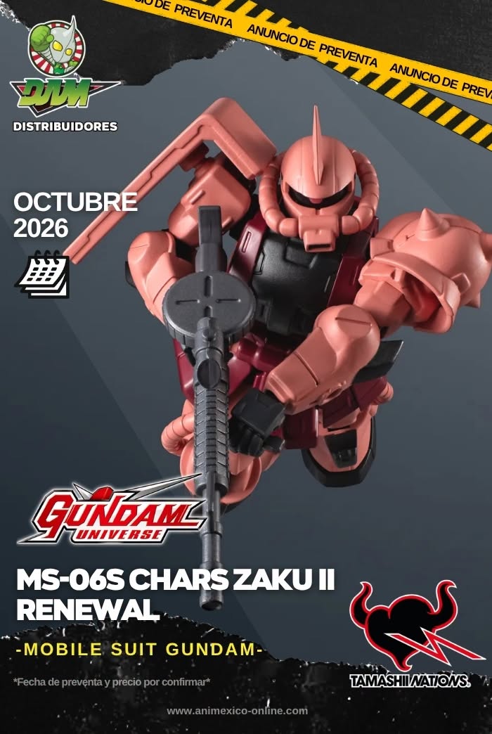843449256_1752791355781752_8978208487740735629_n PREVENTA - MS-06S CHARS ZAKU II RENEWAL - Imagen 1