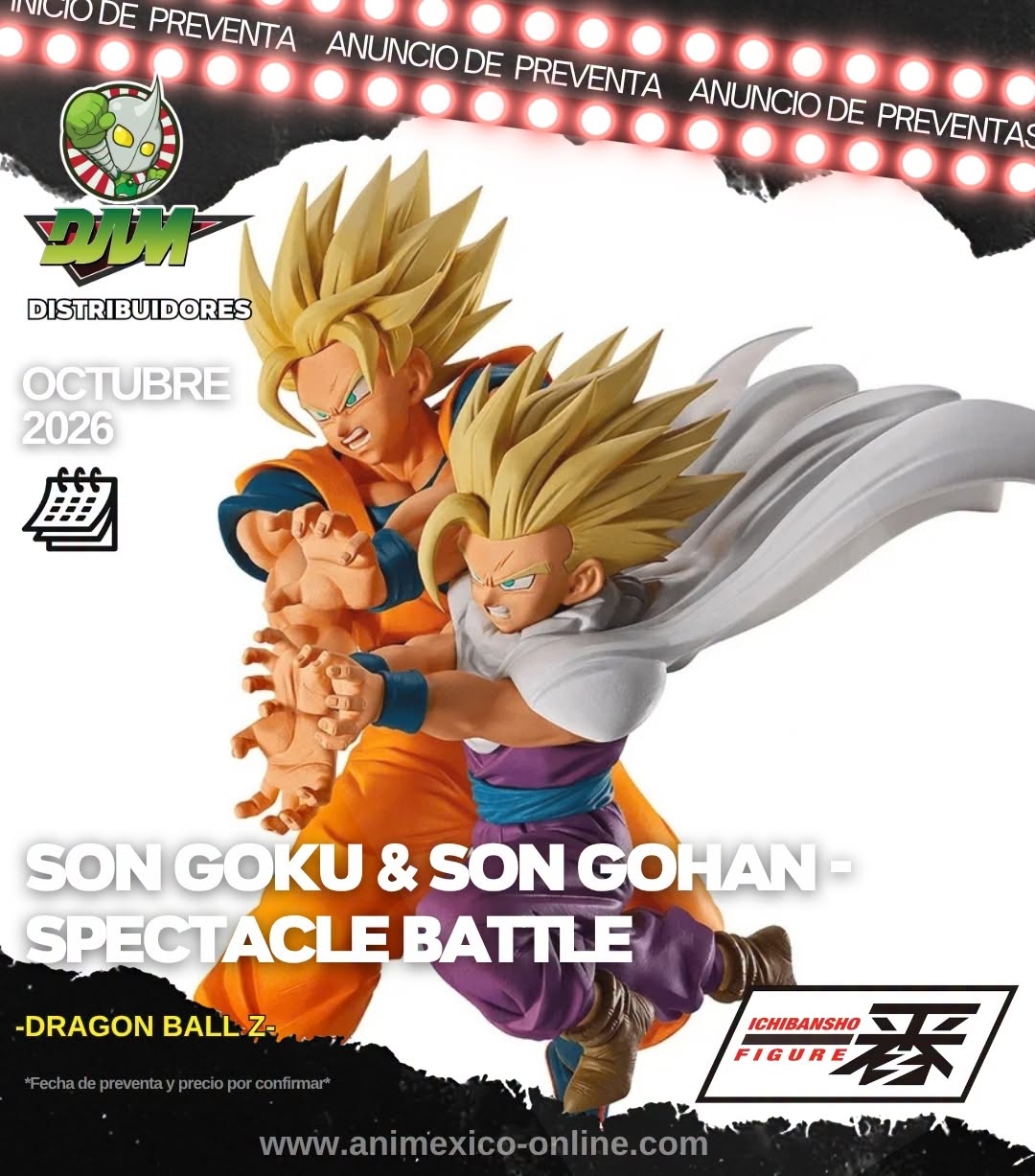 846965276_2541706676294183_3172578647109915031_n PREVENTA - SON GOKU & SON GOHAN - SPECTABLE BATTLE - MASTERLISE - Imagen 1