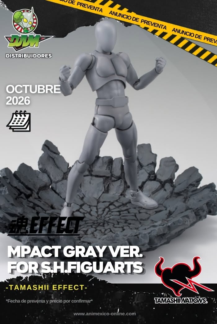 859864146_986129521202769_7274906358739149967_n PREVENTA - IMPACT GRAY VER. FOR SH FIGUARTS - Imagen 1