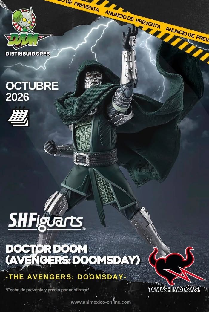 860150798_4541477679503227_8236651604309176334_n PREVENTA - DOCTOR DOOM (AVENGERS:DOOMSDAY) - SH FIGUARTS - Imagen 1