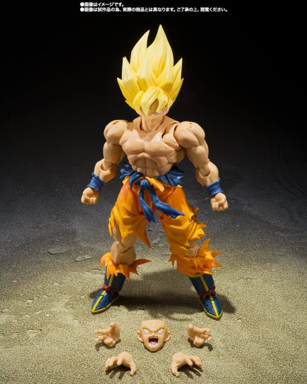 PREVENTA - SUPER SAIYAN SON GOKU (LEGENDARY SUPER SAIYAN) -SH FIGUARTS - Imagen 4